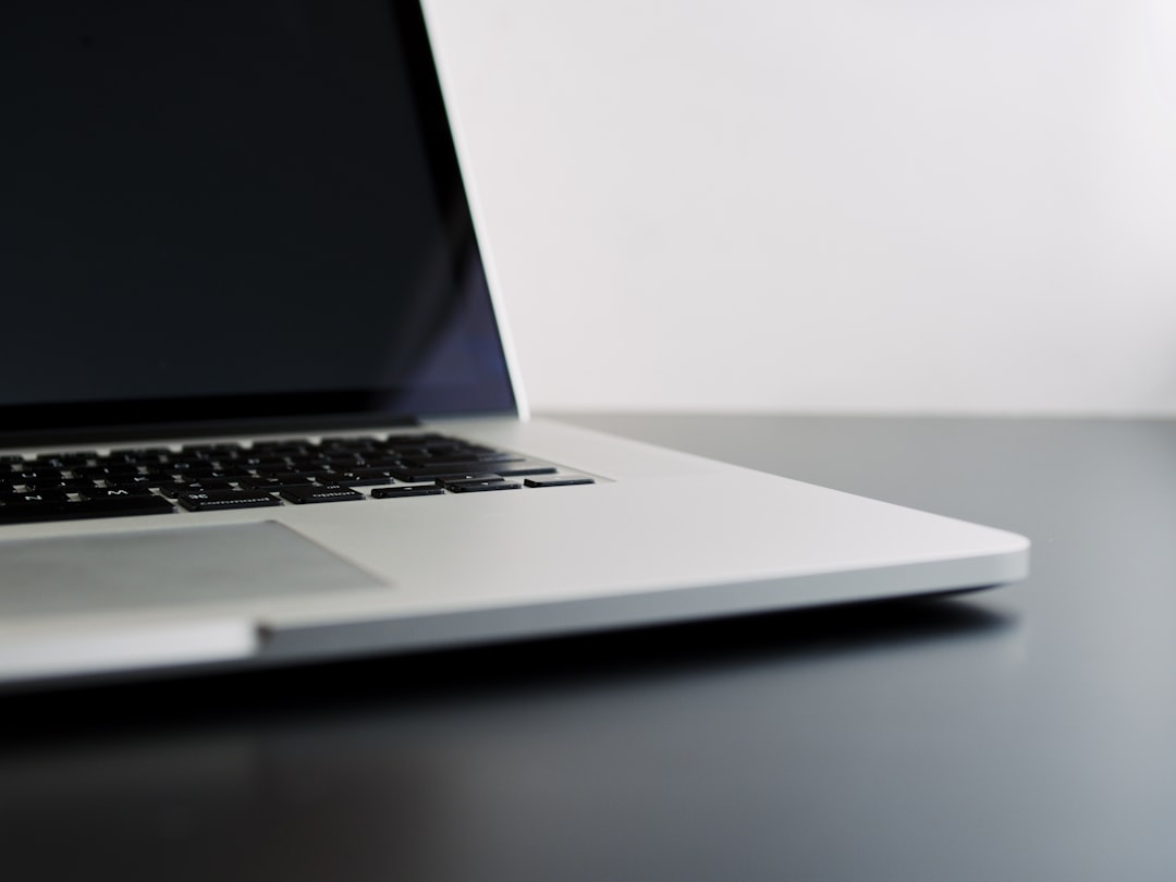 Laptop close-up, foto ilustrasi