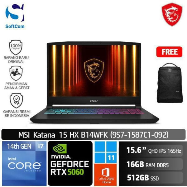 MSI Katana 15 HX B14WFK
