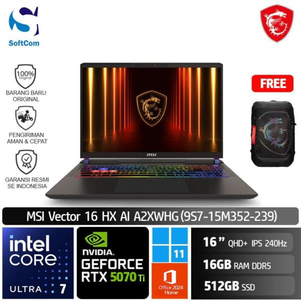 MSI Vector 16 HX AI A2XWHG