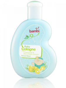 Baby cologne yang aman dengan perpaduan aroma bunga