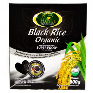 Produk organik untuk jaga kesehatan jenis beras hitam