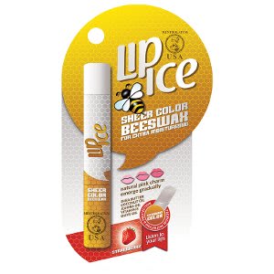 Lip Ice natural dengan kandungan Beeswax