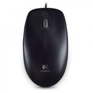 Mouse Logitech murah dengan kabel USB