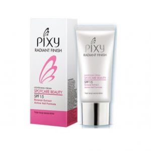 Pixy Radiant Finish Lightening Cream Spot Care Beauty Spf 15