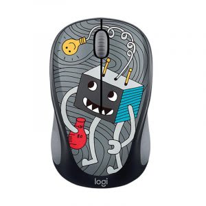 Mouse wireless Logitech Doodle Collection yang lucu