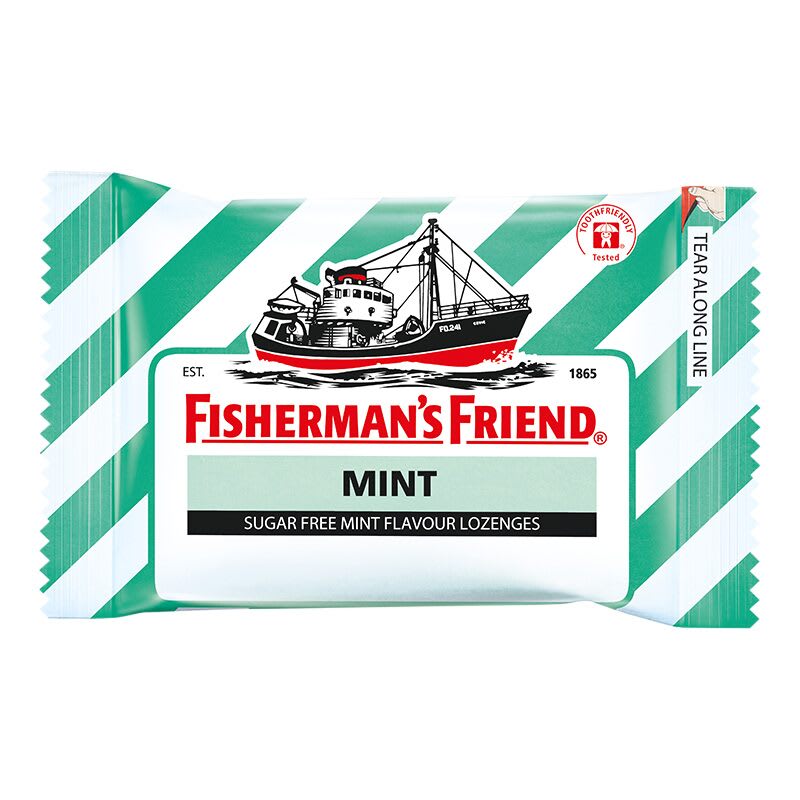 ลูกอม Fisherman's Friends -- รสมิ้นท์ sugar free