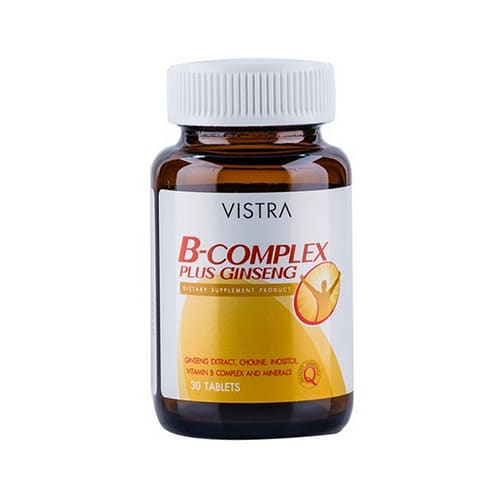 รีวิวสินค้า Vistra B Complex Plus Ginseng พร้อมราคาที่ดีที่สุดใน ...