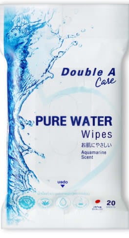 Double A Care Pure Water Wipes