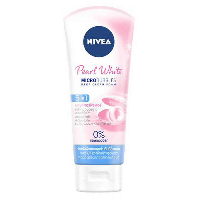 NIVEA White Pearl Foam