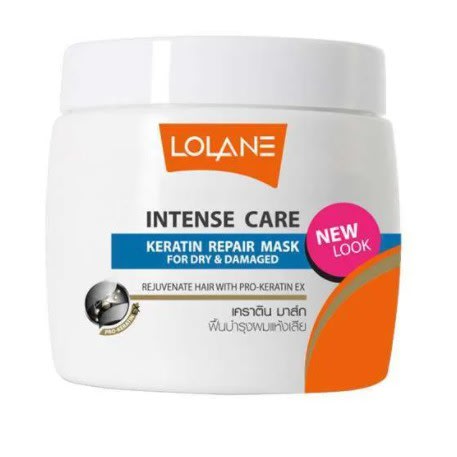 ครีมหมักผมเคราติน Lolane Intense Care Keratin Repair Mask for Dry & Damaged Hair in General