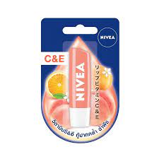 ลิปมัน NIVEA Lip Peachy C & E 4.8g.