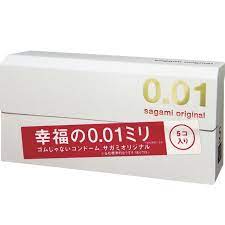ถุงยางอนามัยแบบบาง Sagami Original 001 mm.