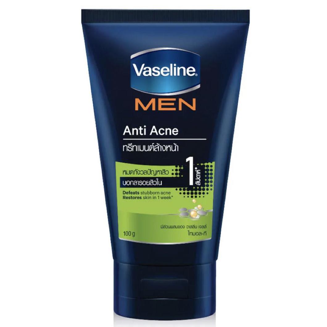 โฟมล้างหน้าผู้ชาย VASELINE Men Anti Acne Face Wash
