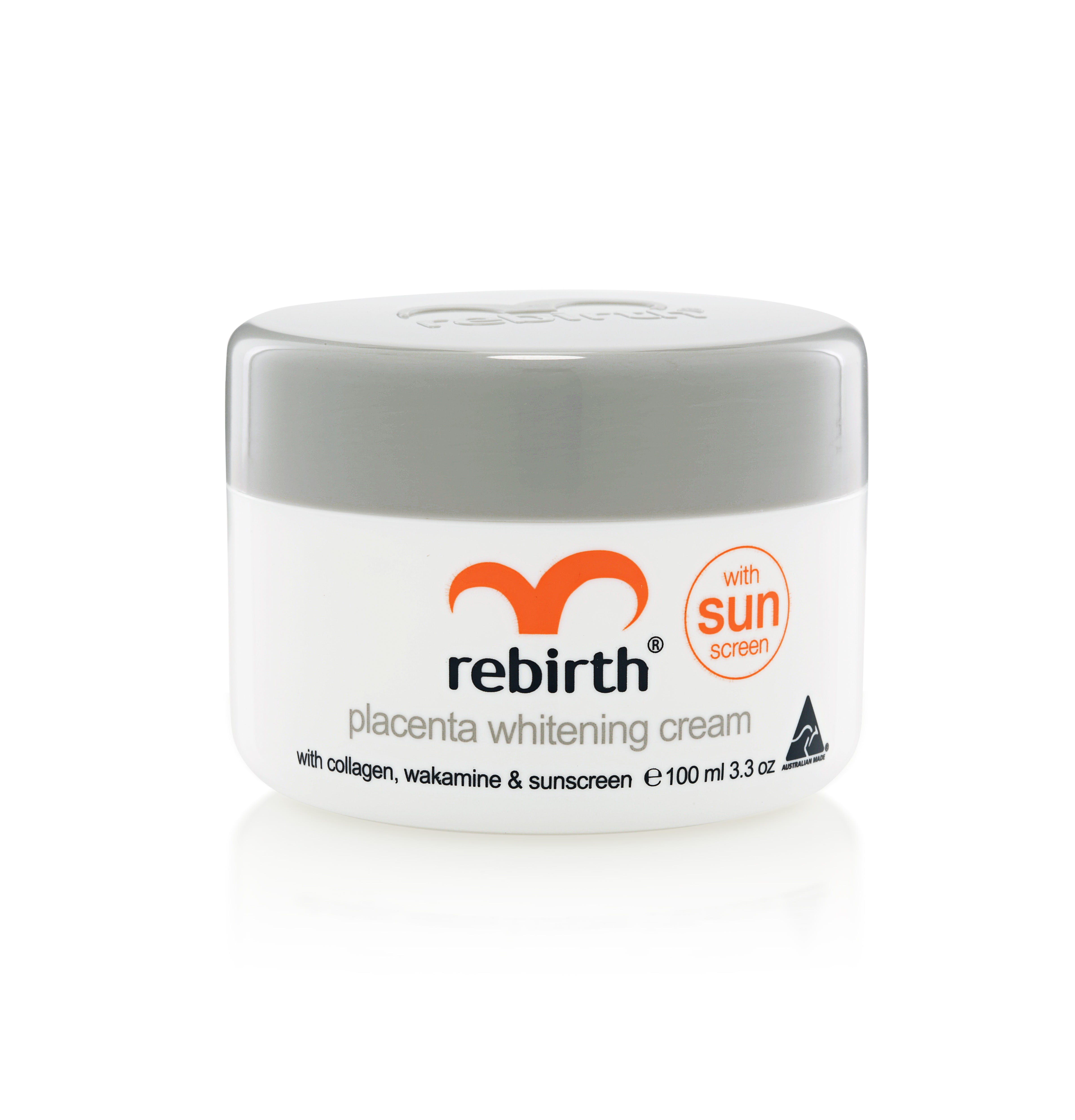 Rebirth Placenta Whitening Cream With Wakamine, Collagen & Sunscreen-1