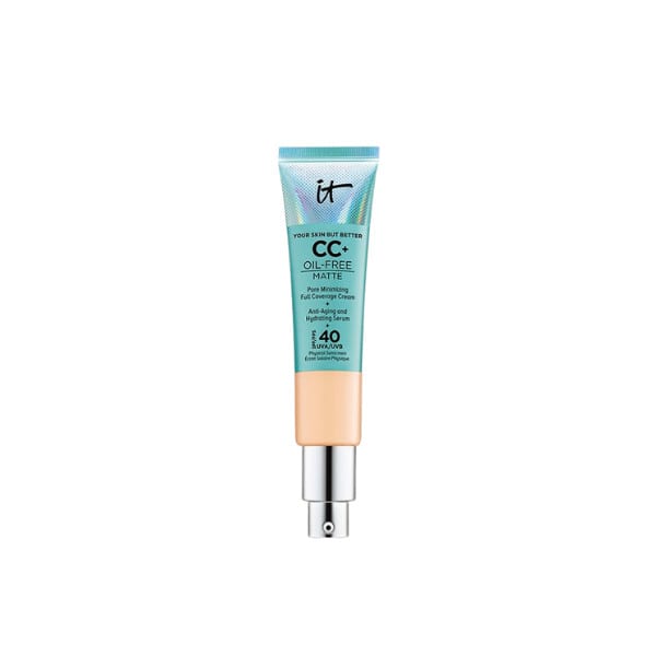 รองพื้นสําหรับคนเป็นสิว IT Cosmetics Your Skin But Better CC+ Cream สูตรควบคุมความมัน SPF40+