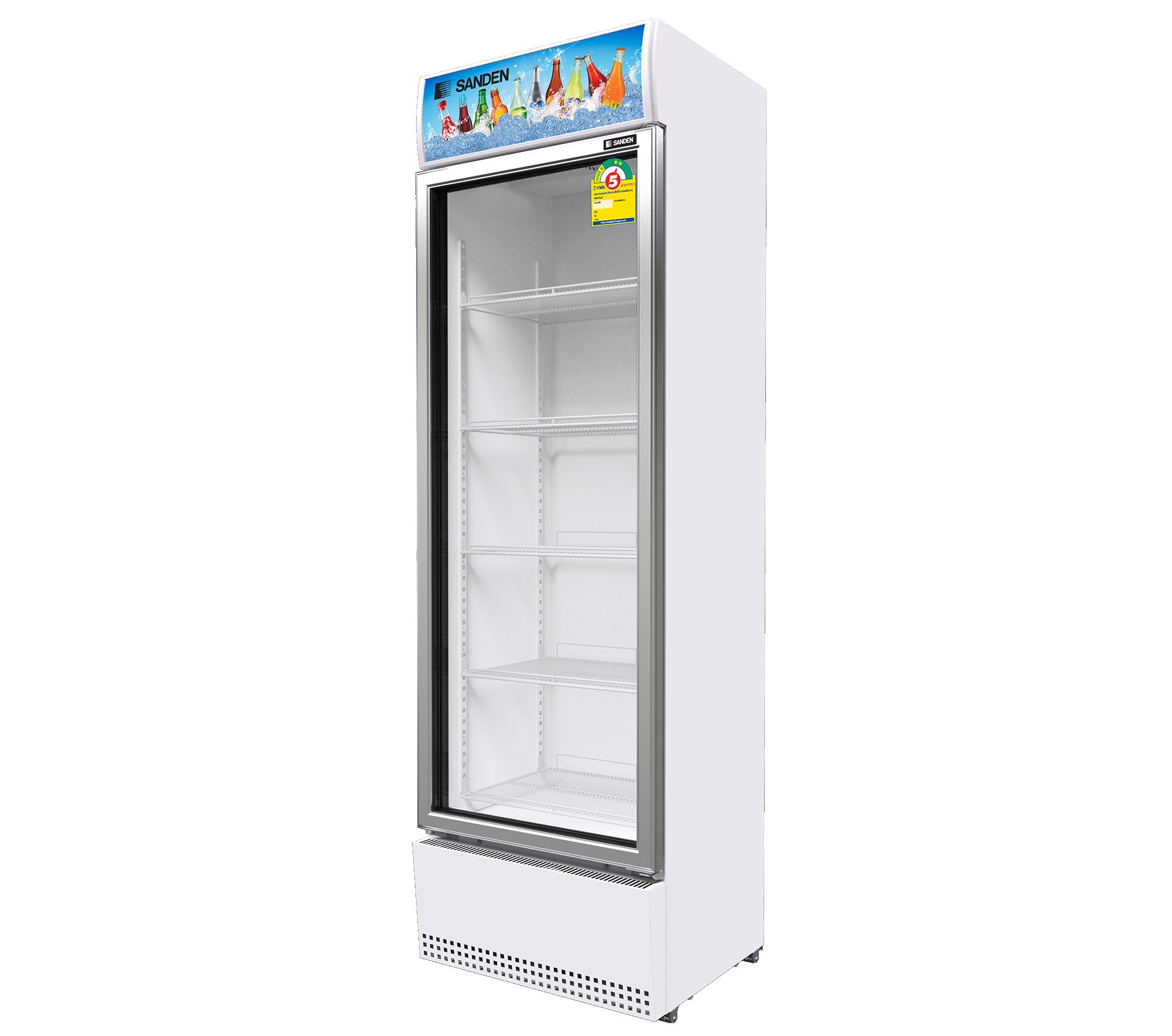 ตู้แช่เย็น 1 ประตู SANDEN รุ่น SEA-0405 ขนาด 14.1 Q