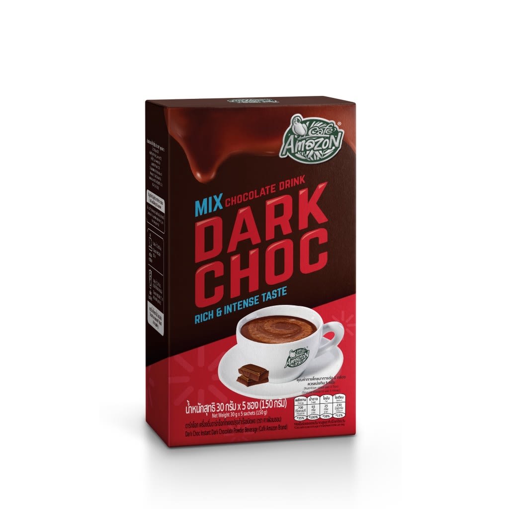 ผงโกโก้ AMAZON Dark Choc Instant Dark Chocolate Cocoa_1