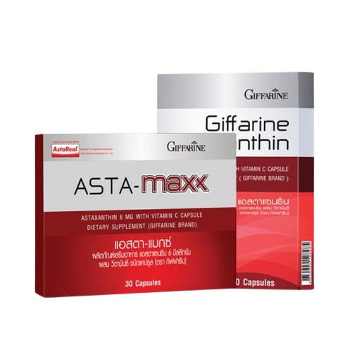 Giffarine Astaxanthin กิฟฟารีน แอสตาแซนธิน ผสมวิตามินซี (30 แคปซูล)_1