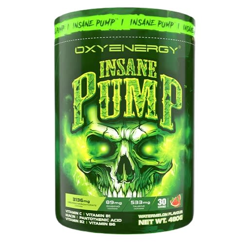 รีวิวสินค้า OXYENERGY INSANE PUMP Preworkout พร้อมราคาที่ดีที่สุดใน