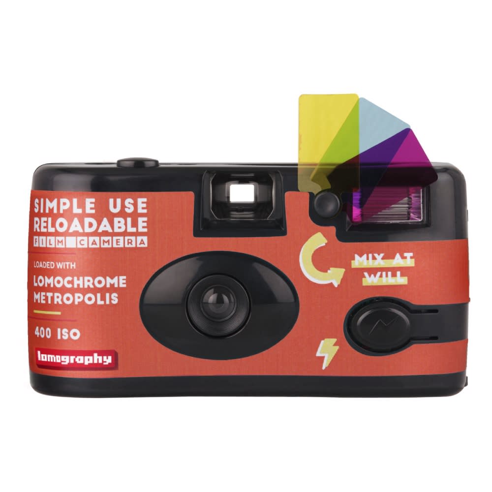 กล้องฟิล์ม Lomography Simple Use รุ่นฟิล์ม LomoChrome Metropolis-review-thailand