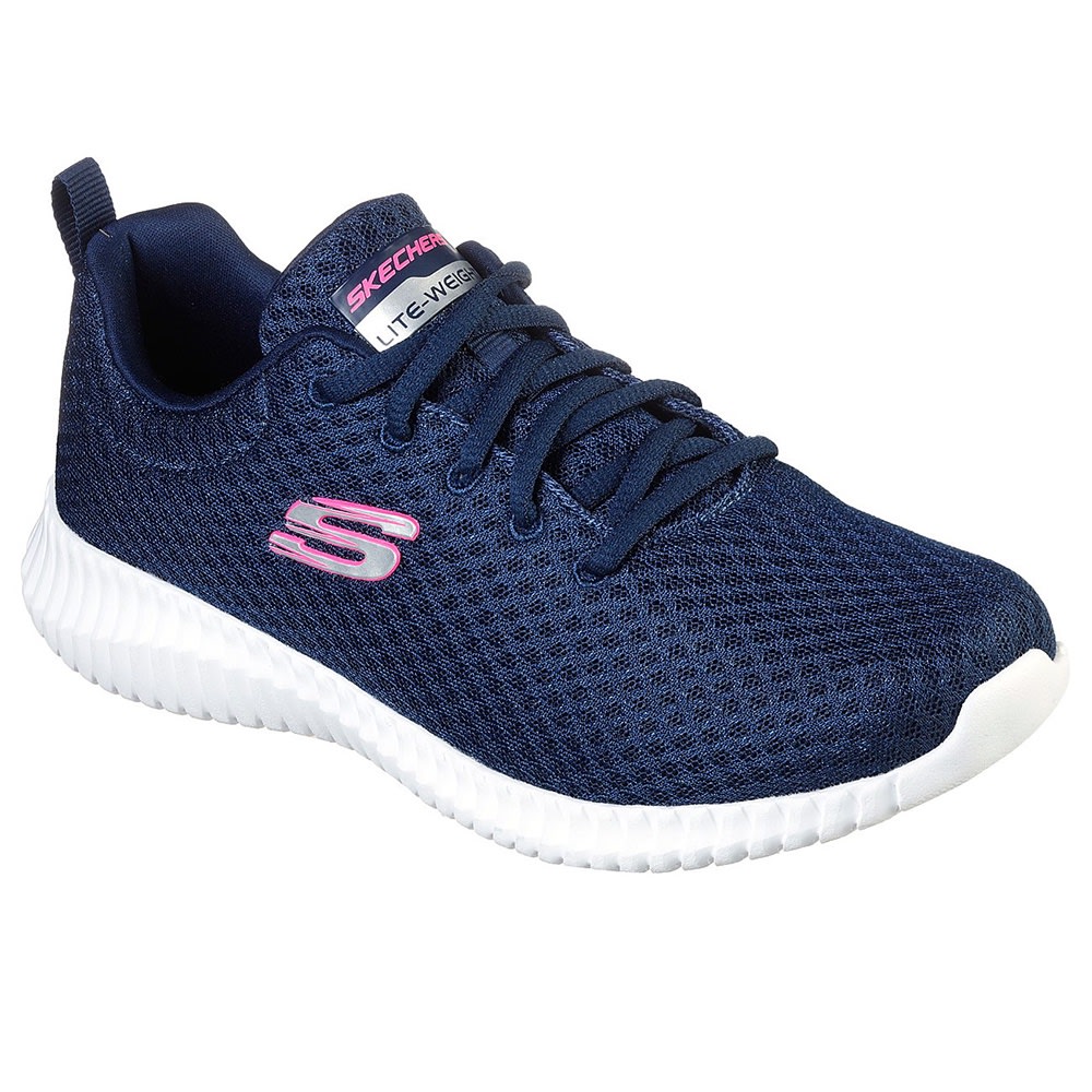 Skechers - Social Muse Sport Shoes 8730031-NVY รองเท้าผู้หญิง-review-thailand