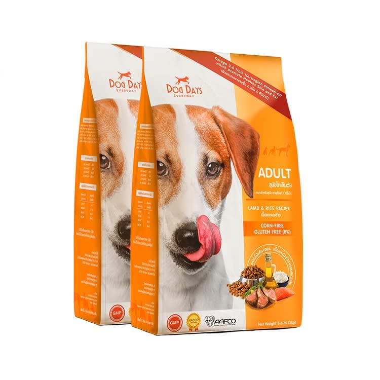 Dog Days อาหารสุนัขเพื่อแก้ขนร่วงโดยเฉพาะ 6kg.-review-thailand