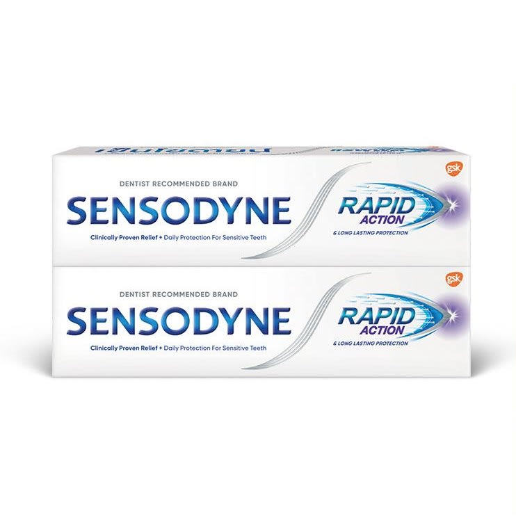 Sensodyne ยาสีฟัน สูตร แรพพิดแอคชั่น-review-thailand