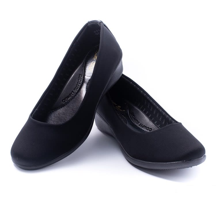 Bata Comfit บาจา คอมฟิต รองเท้าเพื่อสุขภาพ รองเท้าคัทชู รุ่น Fanny สีดำ 6516571-review-thailand