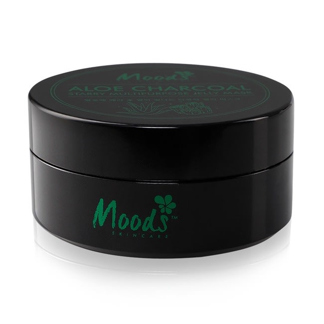 Moods Aloe Charcoal Starry Multipurpose Jelly Mask-review-thailand