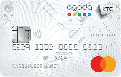 บัตรเครดิต KTC Agoda Platinum Mastercard-review-thailand