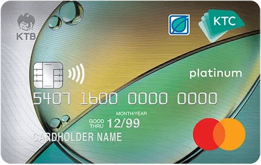 บัตรเครดิต KTC Bangchak Platinum Mastercard-review-thailand