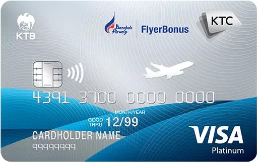 บัตรเครดิต KTC Bangkok Airways Visa Platinum-review-thailand