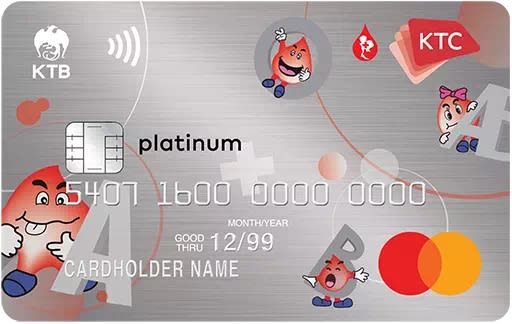บัตรเครดิต KTC Thai Red Cross Platinum Mastercard-review-thailand