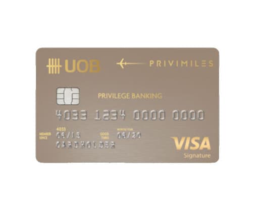บัตรเครดิต UOB Privimiles PVB