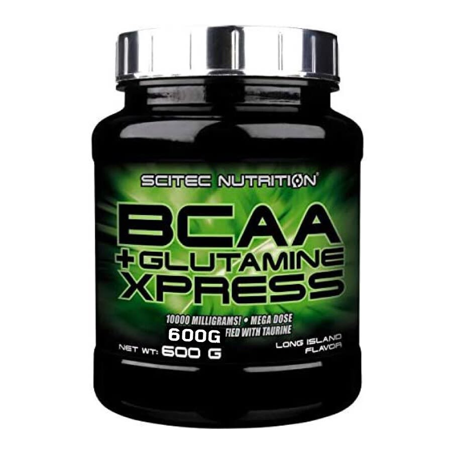 อาหารเสริมกรดอะมิโน Scitec BCAA+Glutamine Xpress รส Long Island/ Mojito/ Watermelon 600 กรัม-review-thailand