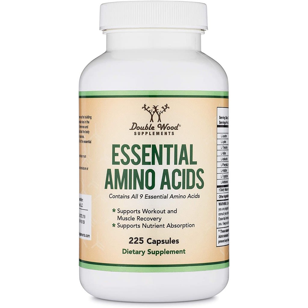 อาหารเสริมกรดอะมิโน Double Wood Essential Amino Acids 225 แคปซูล-review-thailand