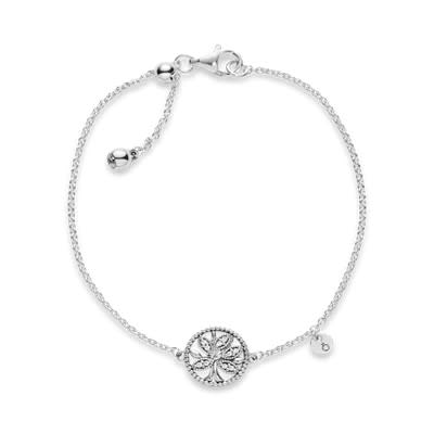 Pandora Sparkling Family Tree Slider Bracelet-review-thailand