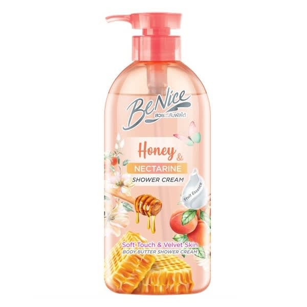 Benice Honey and Nectarine Shower Cream-review-thailand