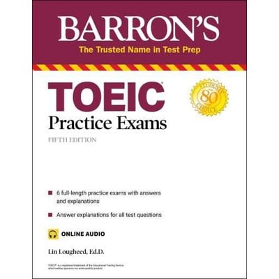 หนังสือ Barron's TOEIC Practice Exams