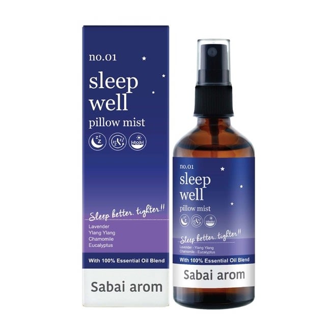 SabaiArom Sleep Well Pillow Mist-review-thailand