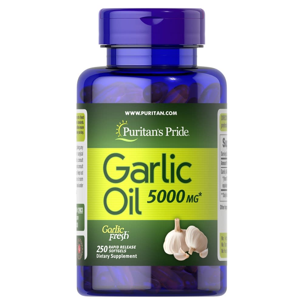 น้ำมันกระเทียมสกัด Garlic Oil 5,000 mg 250 Softgels-review-thailand