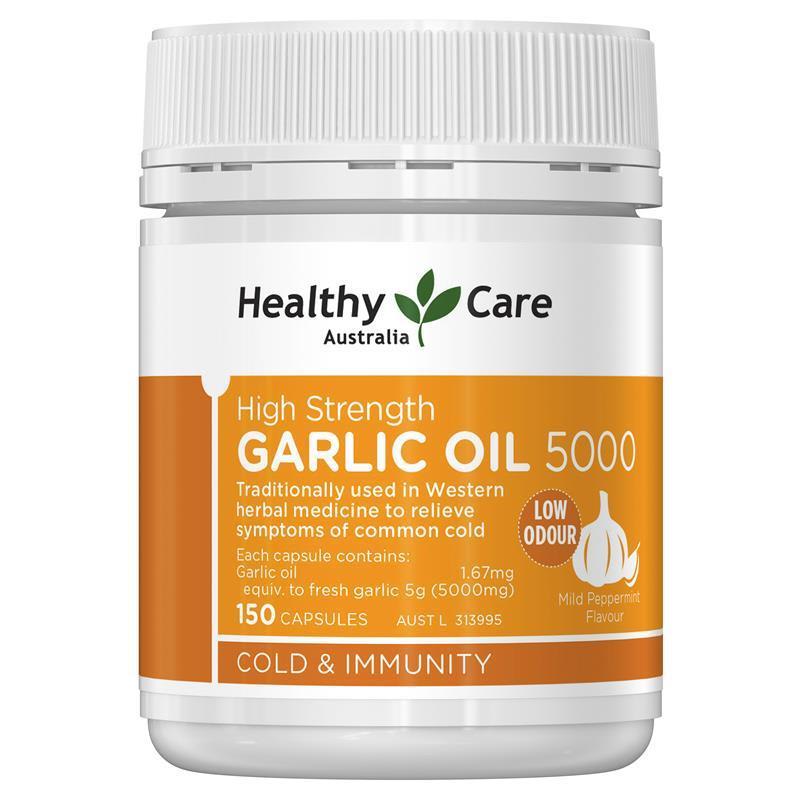 Healthy Care Garlic Oil 5000mg-review-thailand