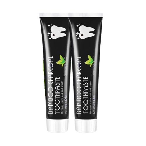 ยาสีฟันฟันขาว Bamboo Charcoal Toothpaste-review-thailand