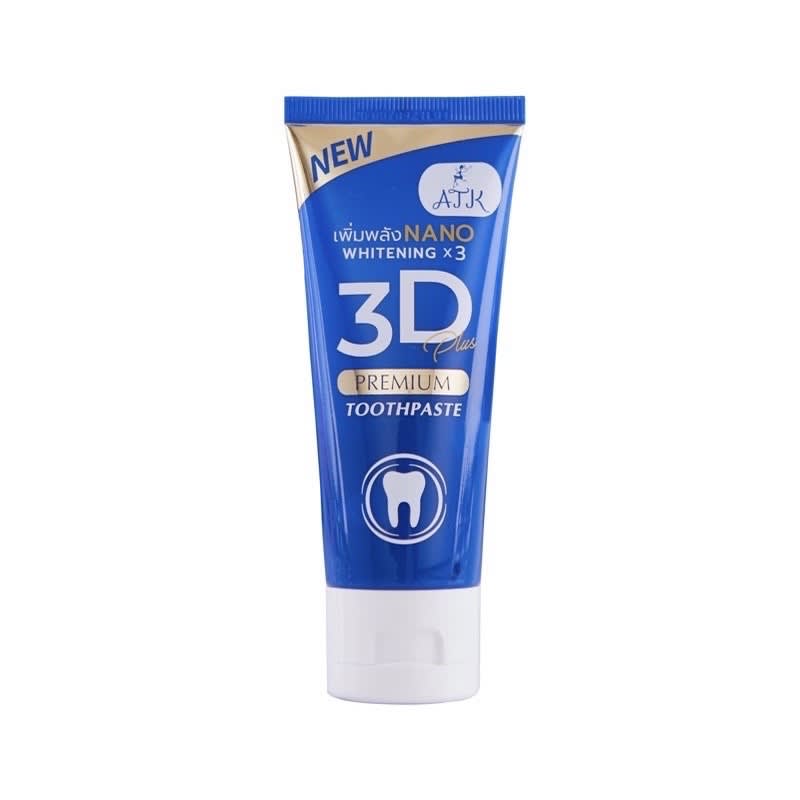 ยาสีฟันฟันขาว 3D Plus Premium Toothpaste-review-thailand