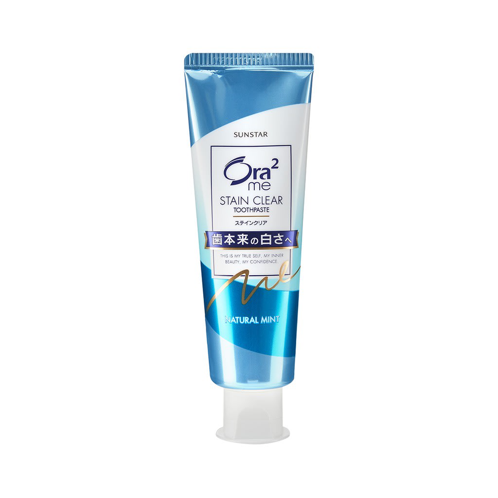 ยาสีฟันฟันขาว Ora2 Me Stain Clear Toothpaste-review-thailand