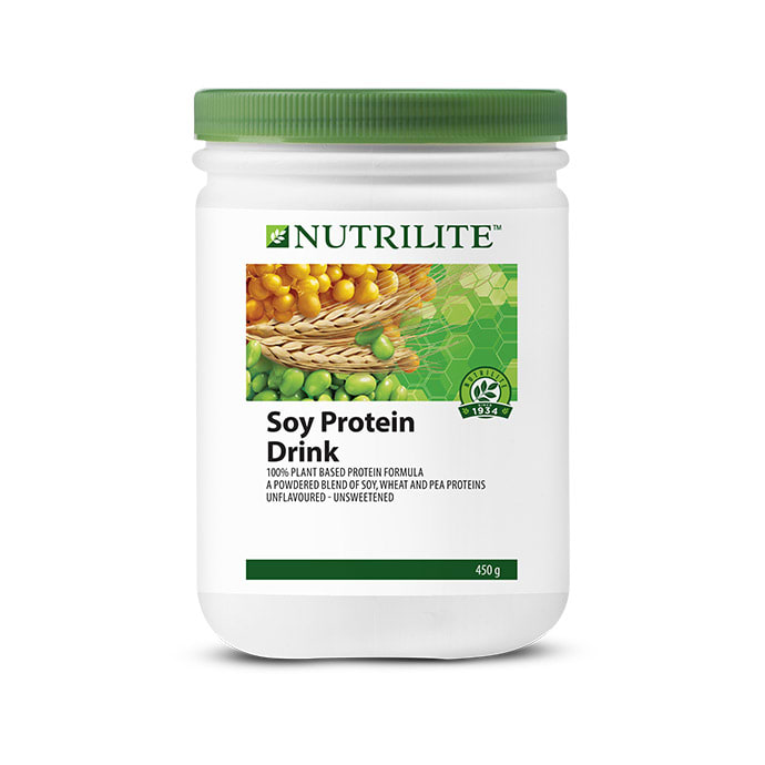 Nutrilite Soy Protein Powder Mixed-review-thailand