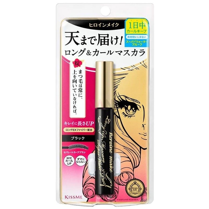 KISS ME Heroine Make Long Up Mascara Super Waterproof-review-thailand