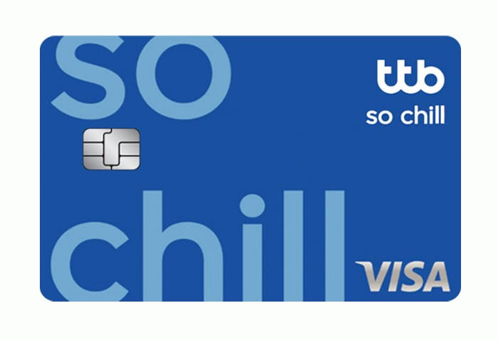 บัตรเครดิต ทีทีบี โซ ชิลล์ (TTB So Chill)-review-thailand