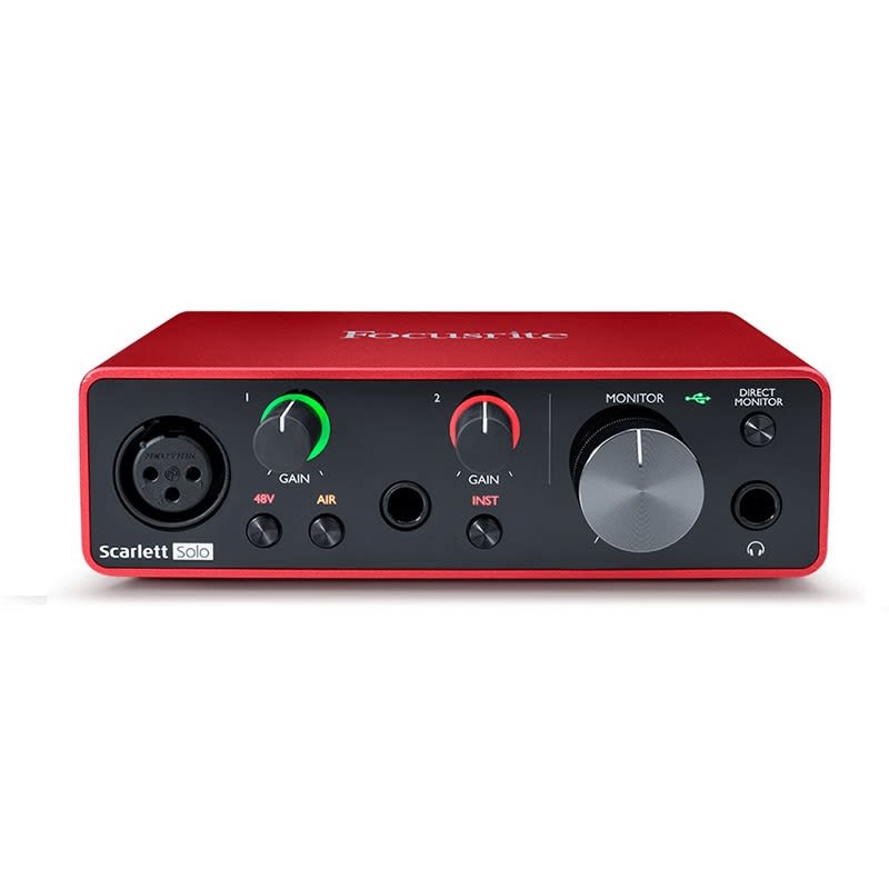 Focusrite Scarlett Solo (Gen 3)-review-thailand