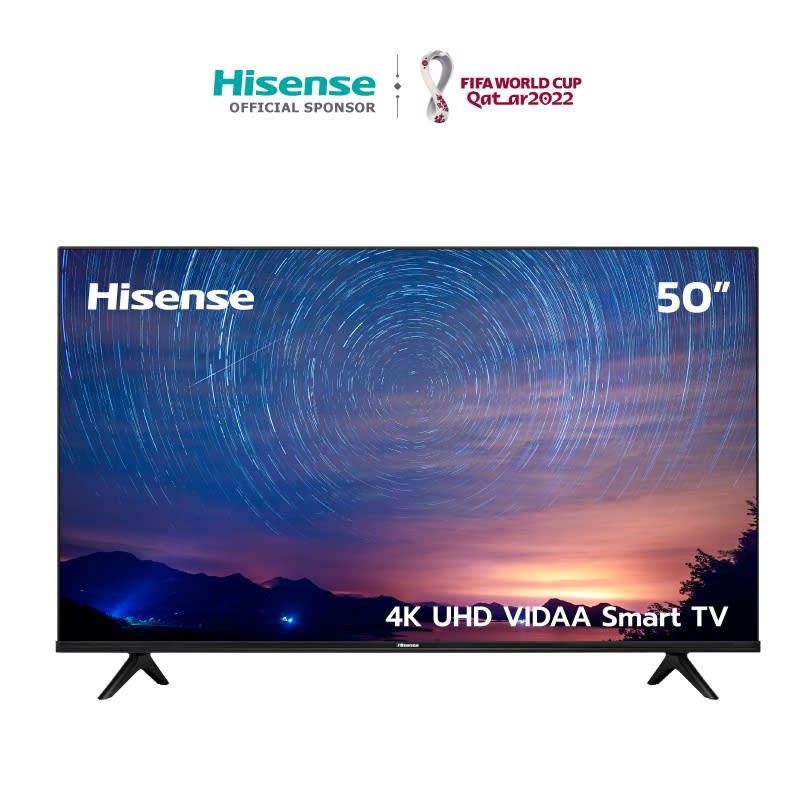 Hisense ทีวี 50 นิ้ว 4K UHD Smart TV รุ่น 50E6H